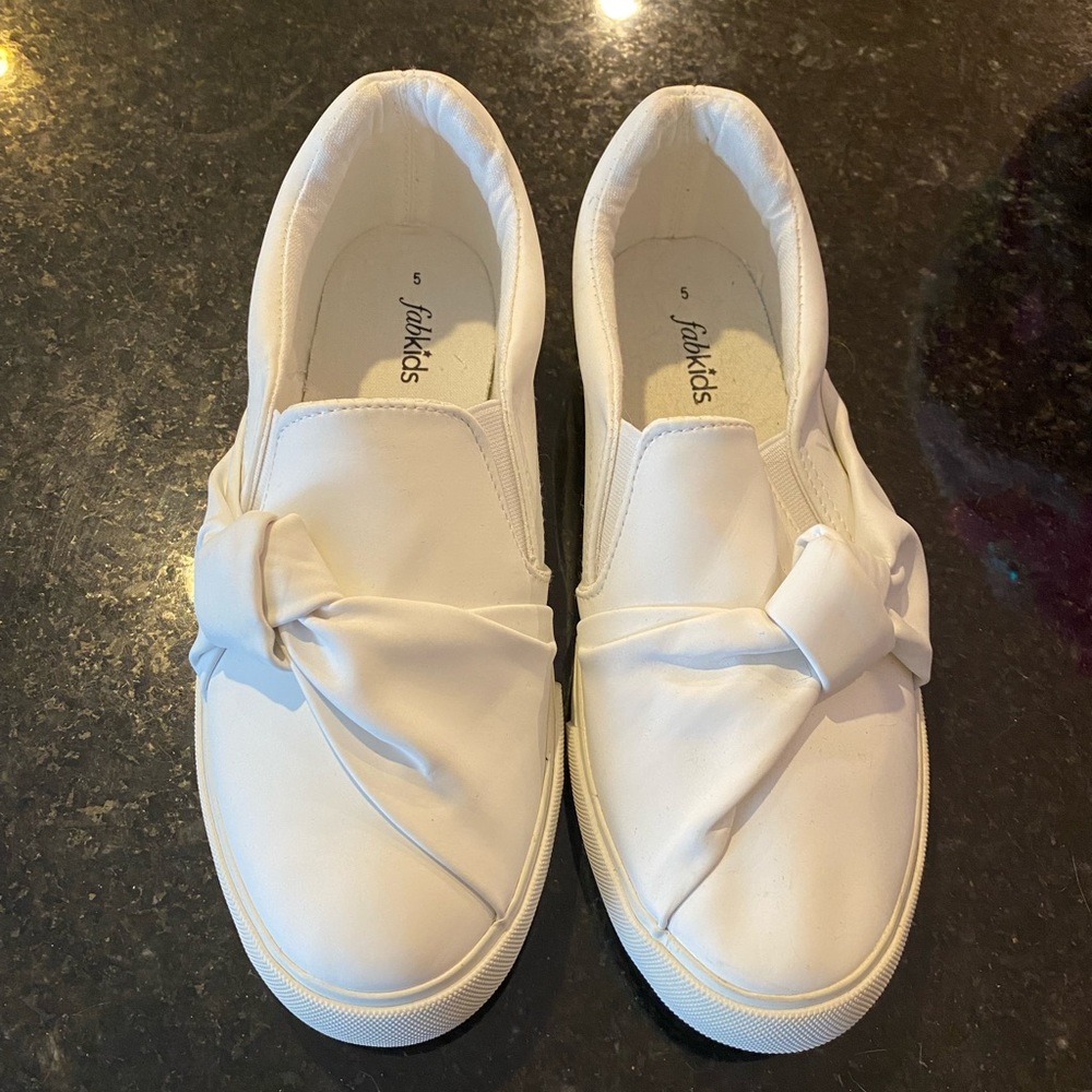 Fab Kids Girls Dressy Slippers Size 5